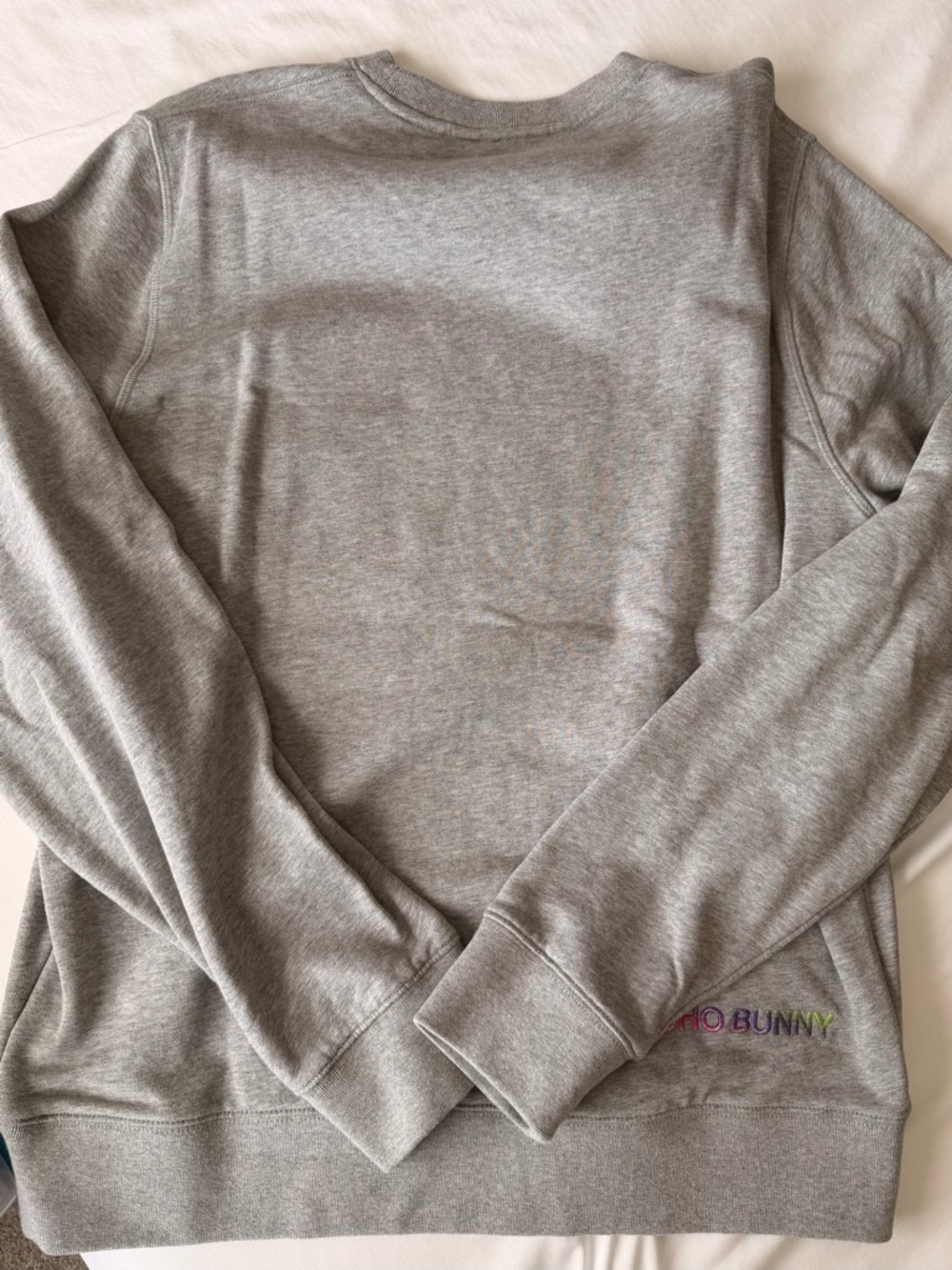 Men’s Psycho Bunny Gray Sweatshirt Large - Picture 8 of 8